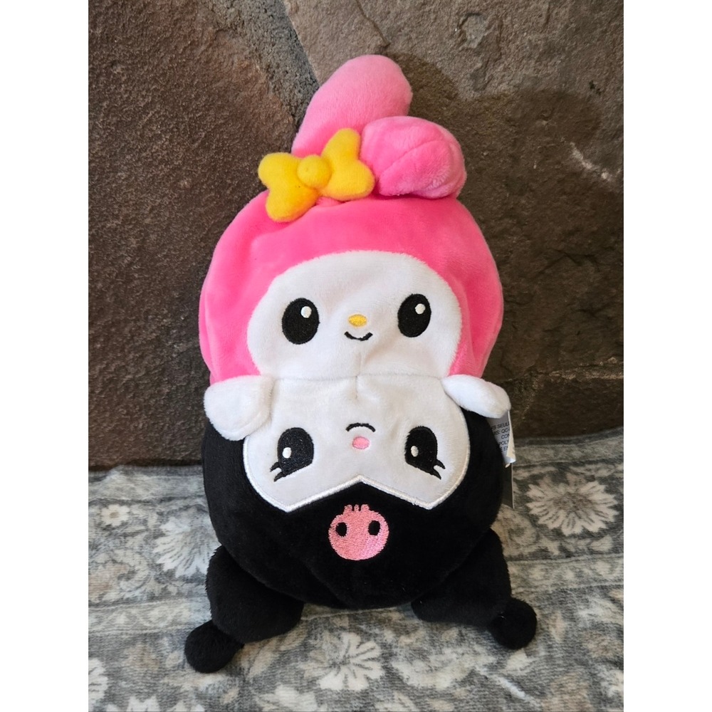 TeeTurtle x Sanrio My Melody Kuromi Reversible Plush